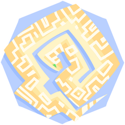 Geometric icon of my fursona.